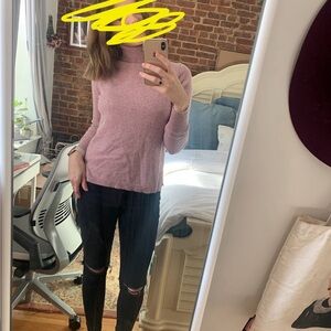 JCrew 100% cashmere turtleneck sweater